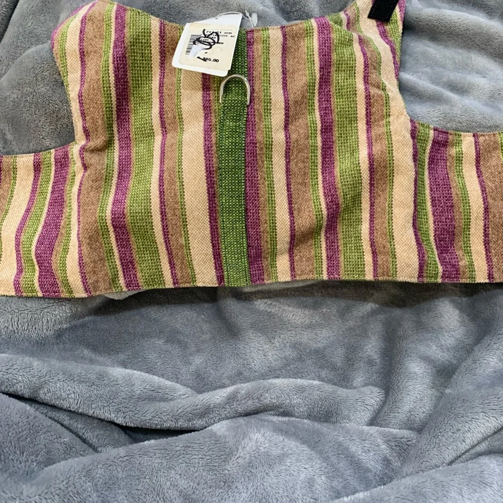 Scarlett Dream Coats Stripped Dog Coat Size‎ LG